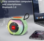 Haut-Parleur Bluetooth Portable X-811 – RGB LED, Radio FM, USB/TF. – Image 2