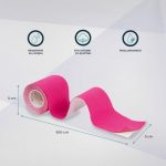 Generic Bande Anti-douleur Et L'inflammation Kinesiology Tape 5m x 5cm - Rose – Image 6