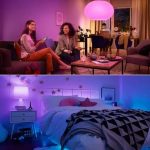 Pack De 4 Lampes Led RGB 6 Couleurs + Blanc - 10W - E27 - 700 Lumen + Télécommande – Image 6