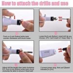 Ponceuse Électrique 6 en 1 - Stylo Pour Manucure Pédicure - Blanc – Image 9