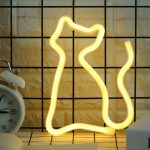 Enseigne Lumineuse Led En Néon ( Chat) - USB - Décoration – Image 7