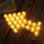 Packs De 5 Bougies Chauffe-Plat LED - Électriques Sans Fumée - Sans Flamme – Image 4