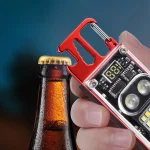 Lampe De Poche LED - Allumer la cigarette à Énergie Solaire - Rechargeable - Multifonction - 8 Modes D'éclairage - Coupe-ceinture De sécurité - Tournevis – Image 7