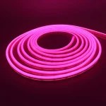 Bande Lumineuse Néon LED - Flexible - DC 12V - 5M 2835 600 - Silicone pour Intérieur et Extérieur - Rose – Image 4