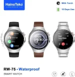 Montre Connectée Hinoteco RW-75 - Résistante ÀL'eau - Lot De 3 Bracelets - Lampe Torche Intégrée – Image 2