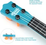 Guitare Pour Débutants – Avec 4 Cordes Réglables – Instrument Classique Pour Les Tout-Petits De 3 à 12 Ans - Garçons et Filles – Image 5