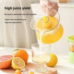 Presse-agrumes Électrique - Automatique - Manuel 4 en 1 Avec Poignée Confortable – Image 8