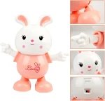 Jouet Lapin Musical Pour Enfants – avec Lumières – Éducatif Interactif pour Le Développement Des Enfants – Image 5