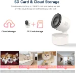 Caméra De Surveillance Sans Fil 1080P - Avec Audio - Sécurité Interne - Multidirectionnelle – Image 3