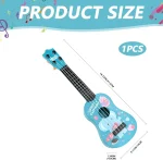 Guitare Pour Débutants – Avec 4 Cordes Réglables – Instrument Classique Pour Les Tout-Petits De 3 à 12 Ans - Garçons et Filles – Image 2