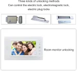 Interphone Vidéo LCD - Sonnette - Caméra Et Téléphone Vidéo Infrarouge - 7 Pouces – Image 4