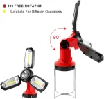 Lanterne De Camping Super Lumineuse - Rechargeable - LED - Multifonctionnelle – Image 5