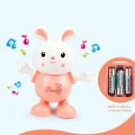 Jouet Lapin Musical Pour Enfants – avec Lumières – Éducatif Interactif pour Le Développement Des Enfants – Image 6