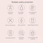 Chargeur De Bureau Sans Fil - LED - Support Pour Téléphone Portable 4 en 1 – Image 5