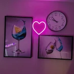 Enseigne Lumineuse Led En Néon (Coeur) - USB - Décoration – Image 13