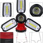 Lanterne De Camping Super Lumineuse - Rechargeable - LED - Multifonctionnelle