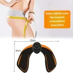 Appareil Èlectrique Amincissant Les Fesses EMS - Lissage Des Muscles Des Hanches Et des Fesses - Masseur Amincissant Pour le Corps – Image 5