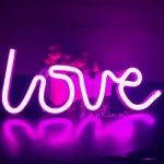 Enseigne Lumineuse Led En Néon LOVE - USB - Décoration – Image 14
