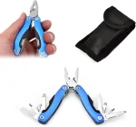 Pince Multifonction 11 En 1 - Acier Inoxydable - Avec Tournevis - Lime - Ouvre-Boîte - Pince - Coupe-Câble - Utilisation Extérieure