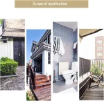 Commutateur de Capteur D'éclairage-AC110-240V 10A-Angle Réglable-Capteur Infrarouge Automatique Du Corps Humain-Interrupteur à Induction – Image 3