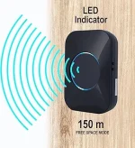 Sonnette Sans Fil Étanche - Récepteur Longue Portée Jusqu'À 300 Mètres – Image 6