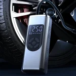 Gonfleur De Pneus - Portable - Manomètre Numérique LCD Sans Fil Avec Lumière LED - Sans Fil - Écran Tactile – Image 2