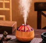 Mini humidificateur Pour Chambre à Coucher – Brume Fraîche Ultrasonique – Alimenté Par USB – Charbon Synthétique