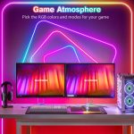 Bande LED Néon 5M - RVB Flexible - Contrôle APP - Télécommande - Suivi de Musique - Étanche – Image 9