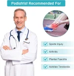 Chevillière Ligamentaire Avec Deux Sangles Réglables - Noir – Image 5