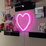 Enseigne Lumineuse Led En Néon (Coeur) - USB - Décoration – Image 7