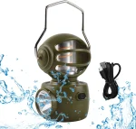 Lampe LED Rechargeable – Lampe de camping super lumineuse – Étanche – Pliable – Énergie Solaire – Image 6