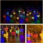 Guirlande lumineuse Led en Plastique pour Décoration du Ramadan et De L’Aïd – 20 LED - 3M – Deux Modes D’éclairage – Image 4