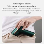Pistolet De Massage Des Tissus Profonds - 4 Accessoires Pour Différentes Zones Du Corps - Rechargeable - Vert – Image 4
