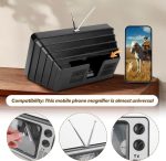 Loupe D'écran JinRui-T 12 Pouces Pour Téléphone Portable - Loupe D'écran 3D HD Pour Téléphone Portable – Image 4