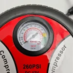 Pompe à Air Portable Pour Pneus De Voiture Avec Manomètre - Multifonctionnelle - 12 V – Image 10