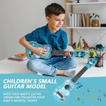 Guitare Pour Débutants – Avec 4 Cordes Réglables – Instrument Classique Pour Les Tout-Petits De 3 à 12 Ans - Garçons et Filles – Image 6