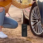 Compresseur D'air Pour Gonfler Les Pneus - Portable - Sans Fil - Rechargeable - Écran D'affichage – Image 8