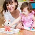 Jouet Lapin Musical Pour Enfants – avec Lumières – Éducatif Interactif pour Le Développement Des Enfants – Image 7