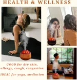 Mini humidificateur Pour Chambre à Coucher – Brume Fraîche Ultrasonique – Alimenté Par USB – Charbon Synthétique – Image 7