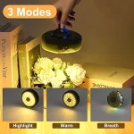 Lampe de Camping LED Multifonctionnelle - Étanche - Avec Guirlande Lumineuse 10 M - Rechargeable – Image 2