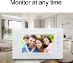 Interphone Vidéo LCD - Sonnette - Caméra Et Téléphone Vidéo Infrarouge - 7 Pouces – Image 5