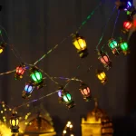 Guirlande lumineuse Led en Plastique pour Décoration du Ramadan et De L’Aïd – 20 LED - 3M – Deux Modes D’éclairage – Image 2