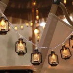 Guirlande Lumineuse Vintage De 10 Mètres - 20 Ampoules S14 - Étanche - 220 V – Image 9