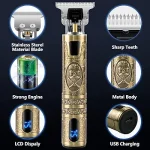 Tondeuse barbe et Cheveux Professionnelle - Électrique - Rechargeable - Sans fil - Écran LED – Image 4