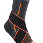 Chevillière Ligamentaire Avec Deux Sangles Réglables - Noir