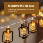 Guirlande Lumineuse Vintage De 10 Mètres - 20 Ampoules S14 - Étanche - 220 V – Image 10