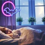 Enseigne Lumineuse Led En Néon (La chauve-souris) - USB - Décoration – Image 6