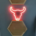 Enseigne Lumineuse Led En Néon (taureau)  - USB - Décoration – Image 6