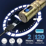 Tondeuse barbe et Cheveux Professionnelle - Électrique - Rechargeable - Sans fil - Écran LED – Image 5