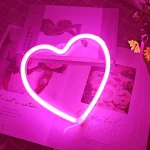 Enseigne Lumineuse Led En Néon (Coeur) - USB - Décoration – Image 10